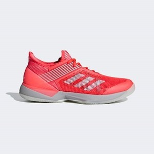 [해외] Womens Tennis Adizero Ubersonic3.0 Shoes [아디다스 운동화] Shock Red/Cloud White/Light Granite (CG6442)