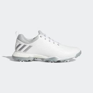 [해외] Womens Golf Adipower 4orged Shoes [아디다스 운동화] Cloud White/Silver Metallic/Clear Onix (DA9740)