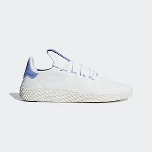 [해외] Originals Pharrell Williams Tennis Hu Shoes [아디다스 운동화] Cloud White/Real Lilac/Chalk White (BD7521)