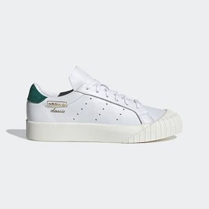 [해외] Womens Originals Everyn Shoes [아디다스 운동화] Cloud White/Cloud White/Collegiate Green (CG6076)