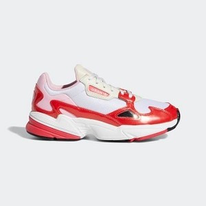 [해외] Womens Originals Falcon Shoes [아디다스 운동화] Crystal White/Active Red/Shock Red (EE3830)