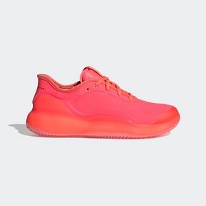 [해외] Womens Tennis adidas by Stella McCartney Court Boost Shoes [아디다스 운동화] Turbo/Turbo/Hot Coral (CG7171)