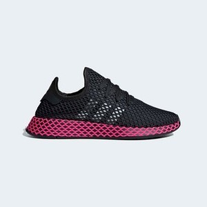 [해외] Womens Originals Deerupt Runner Shoes [아디다스 운동화] Carbon/Core Black/Shock Pink (DB2687)