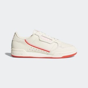 [해외] Womens Originals Continental 80 Shoes [아디다스 운동화] Off White/Active Red/True Pink (EE3831)