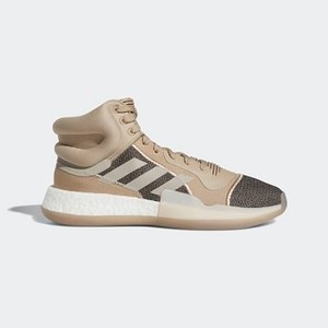 [해외] Basketball Marquee Boost Shoes [아디다스 하이탑] Trace Khaki/Light Brown/Core Black (G27734)
