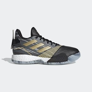 [해외] Basketball T-Mac Millennium Shoes [아디다스 하이탑] Core Black/Gold Metallic/Solid Grey (EE3678)