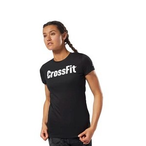 [해외] Reebok CrossFit F.E.F. T-Shirt [리복 반팔티] Black/White (DH3712)
