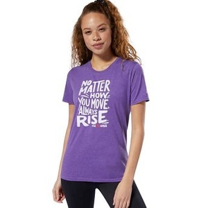[해외] Be More Human Tee [리복 반팔티] Purple Heathered (FP9018)