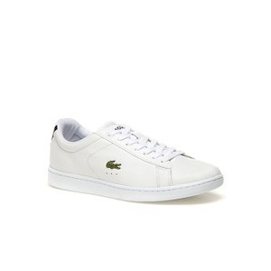 [해외] Womens Carnaby Evo BL Leather Sneakers [라코스테 운동화] WHITE (32SPW0132)