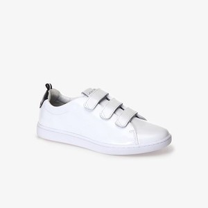 [해외] Womens Carnaby Sneakers [라코스테 운동화] WHITE/BLACK (37SFA0048)