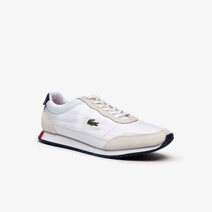 [해외] Mens Partner Retro Sneakers [라코스테 운동화] WHITE/NAVY/RED (37SMA0043)