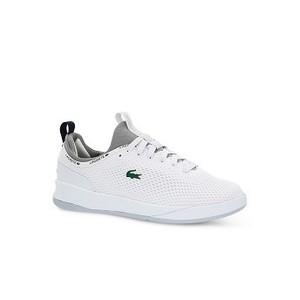 [해외] Mens LT Spirit Textile Sneakers [라코스테 운동화] WHITE/GREY (37SMA0033)