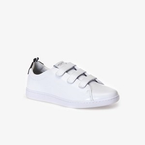 [해외] Mens Carnaby Sneaker [라코스테 운동화] WHITE/BLACK (37SMA0050)