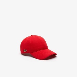 [해외] Mens Cotton Pique Cap [라코스테 모자] Red (RK0123-51)