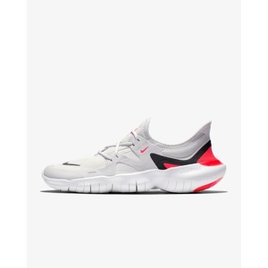 [해외] Nike Free RN 5.0 [나이키 운동화] Vast Grey/White/Bright Crimson/Black (AQ1289-004)