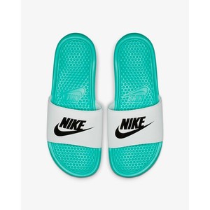 [해외] Nike Benassi [나이키 슬리퍼] Hyper Jade/White/Black (343880-303)