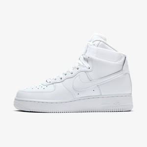 [해외] Nike Air Force 1 High 08 LE [에어 조던] White/White/White (334031-105)