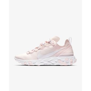 [해외] Nike React Element 55 [나이키 운동화] Pale Pink/White/Pale Pink/White (BQ2728-600)