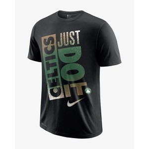 [해외] Boston Celtics Nike Dri-FIT [나이키 반팔티] Black (AQ6249-010)