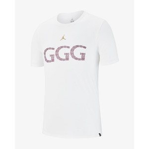 [해외] Jordan Sportswear GGG Logo [나이키 반팔티] White/True Berry (AQ8818-101)