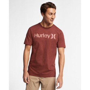 [해외] Hurley Premium One And Only Push Through [나이키 반팔티] Pueblo Brown/Storm Pink (892205-203)