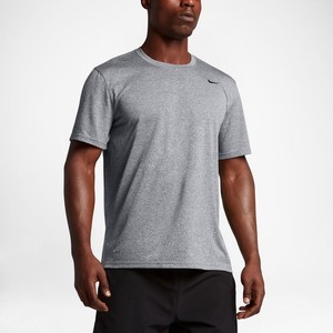 [해외] Nike Legend 2.0 [나이키 반팔티] Carbon Heather/Black/Black (718833-091)