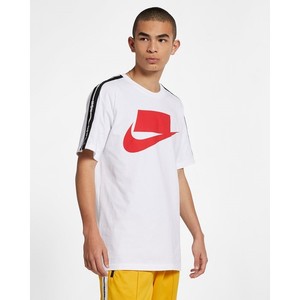 [해외] Nike Sportswear NSW [나이키 반팔티] White/University Red (AV9958-100)