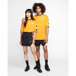 [해외] Nike Sportswear Sport Pack [나이키 반팔티] Yellow Ochre/Black/White (AR1634-752)