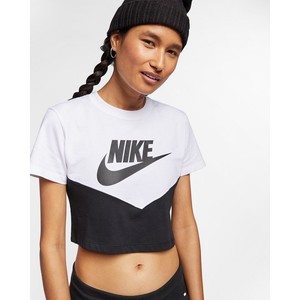 [해외] Nike Sportswear Heritage [나이키 반팔티] Black/White/Black (AR2513-010)
