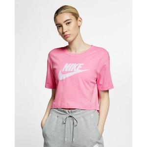 [해외] Nike Sportswear Essential [나이키 반팔티] Pink Rise/Teal Tint (BV6175-629)