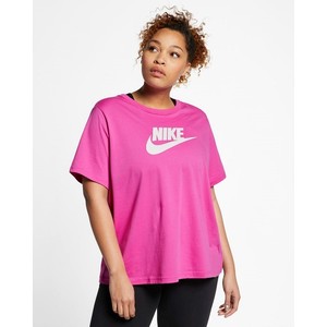 [해외] Nike Sportswear Essential [나이키 반팔티] Active Fuchsia/White (CD2187-623)