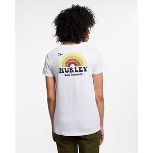 [해외] Hurley Surfbow Perfect [나이키 반팔티] White (AR1015-100)