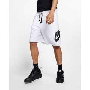 [해외] Nike Sportswear [나이키 반바지] White/White/Black/Black (AR2375-101)