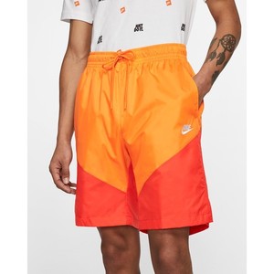 [해외] Nike Sportswear Windrunner [나이키 반바지] Orange Peel/Team Orange/White (AR2424-833)