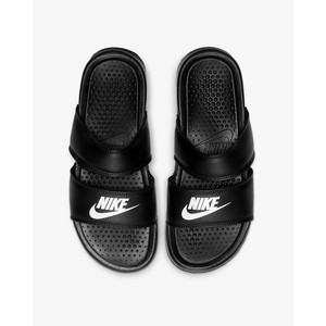 [해외] Nike Benassi Duo Ultra [나이키 슬리퍼] Black/White (819717-010)