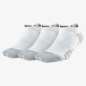 [해외] Nike Dry Cushion No-Show [나이키 양말] White/Wolf Grey/Anthracite (SX5571-100)
