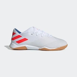 [해외] Soccer Nemeziz Messi 19.3 Indoor Shoes [아디다스 축구화] Cloud White/Solar Red/Football Blue (F34431)
