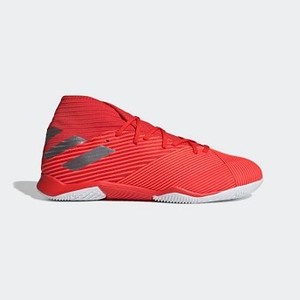 [해외] Soccer Nemeziz 19.3 Indoor Shoes [아디다스 축구화] Active Red/Silver Metallic/Solar Red (F34412)