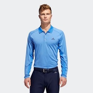 [해외] Mens Golf Ultimate Climacool Solid Polo Shirt [아디다스 긴팔티] True Blue/True Blue (EC3221)