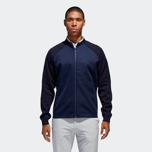 [해외] Mens Golf Adipure Bonded Knit Jacket [아디다스 긴팔티] Collegiate Navy (CW6564)
