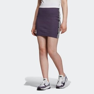 [해외] Womens Originals Tape Skirt [아디다스 스커트] Trace Purple (EH8705)