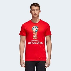 [해외] Mens Soccer FIFA World Cup Emblem Tee [아디다스 반팔티] Red (CV6336)