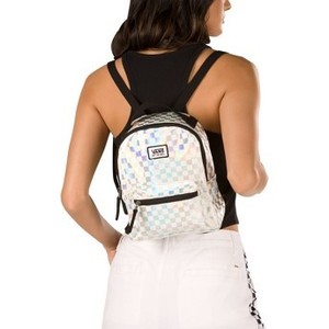 [해외] Iridescent Check Mini Backpack [반스 백팩] Rainbow Iridescent (TNMUOA-HERO)