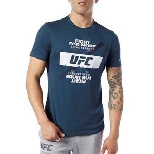 [해외] UFC Fan Gear Logo Tee [리복 반팔티] Heritage Navy (DZ2165)