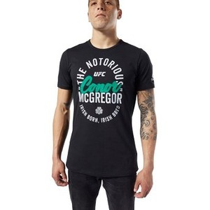 [해외] UFC Fan Gear Retro McGregor Tee [리복 반팔티] Black (DZ1618)
