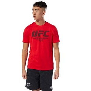 [해외] UFC Fan Gear Logo Tee [리복 반팔티] Primal Red (DU4585)