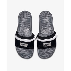 [해외] Nike Benassi JDI Fanny Pack [나이키 슬리퍼] Black/Summit White/Cool Grey (AO1037-001)
