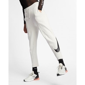 [해외] Nike Sportswear Swoosh [나이키 트레이닝 바지] Light Bone/Black (AR2938-072)