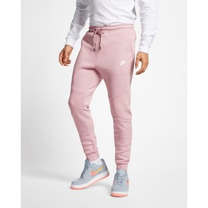 [해외] Nike Sportswear Tech Fleece [나이키 트레이닝 바지] Plum Chalk/White (805162-516)