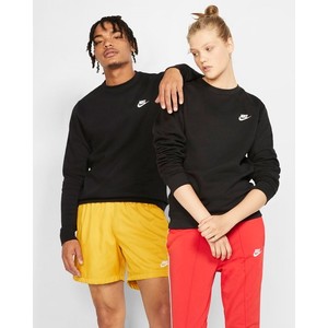 [해외] Nike Sportswear Club Fleece [나이키 긴팔] Black/White (804340-010)